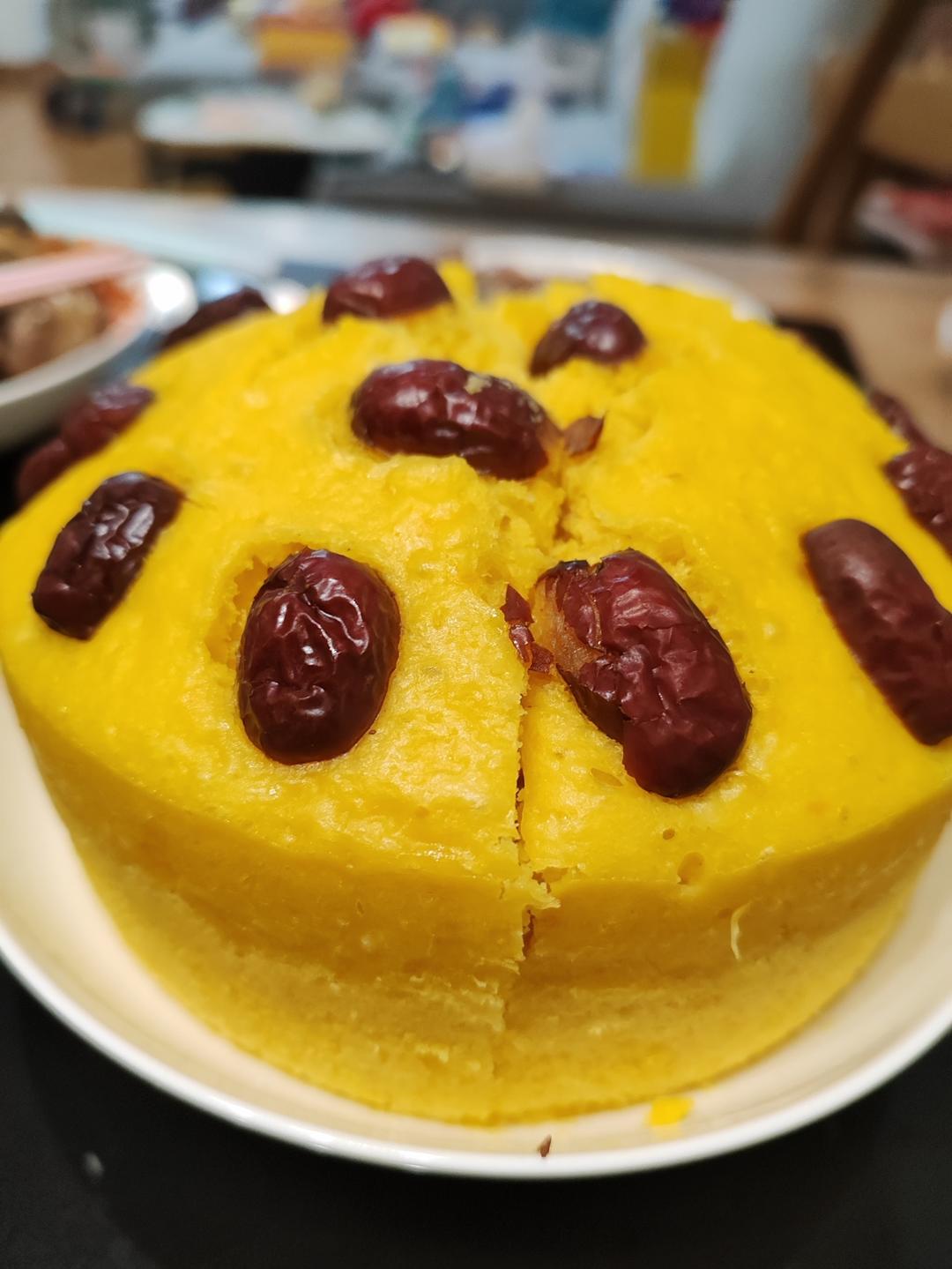 南瓜发糕
