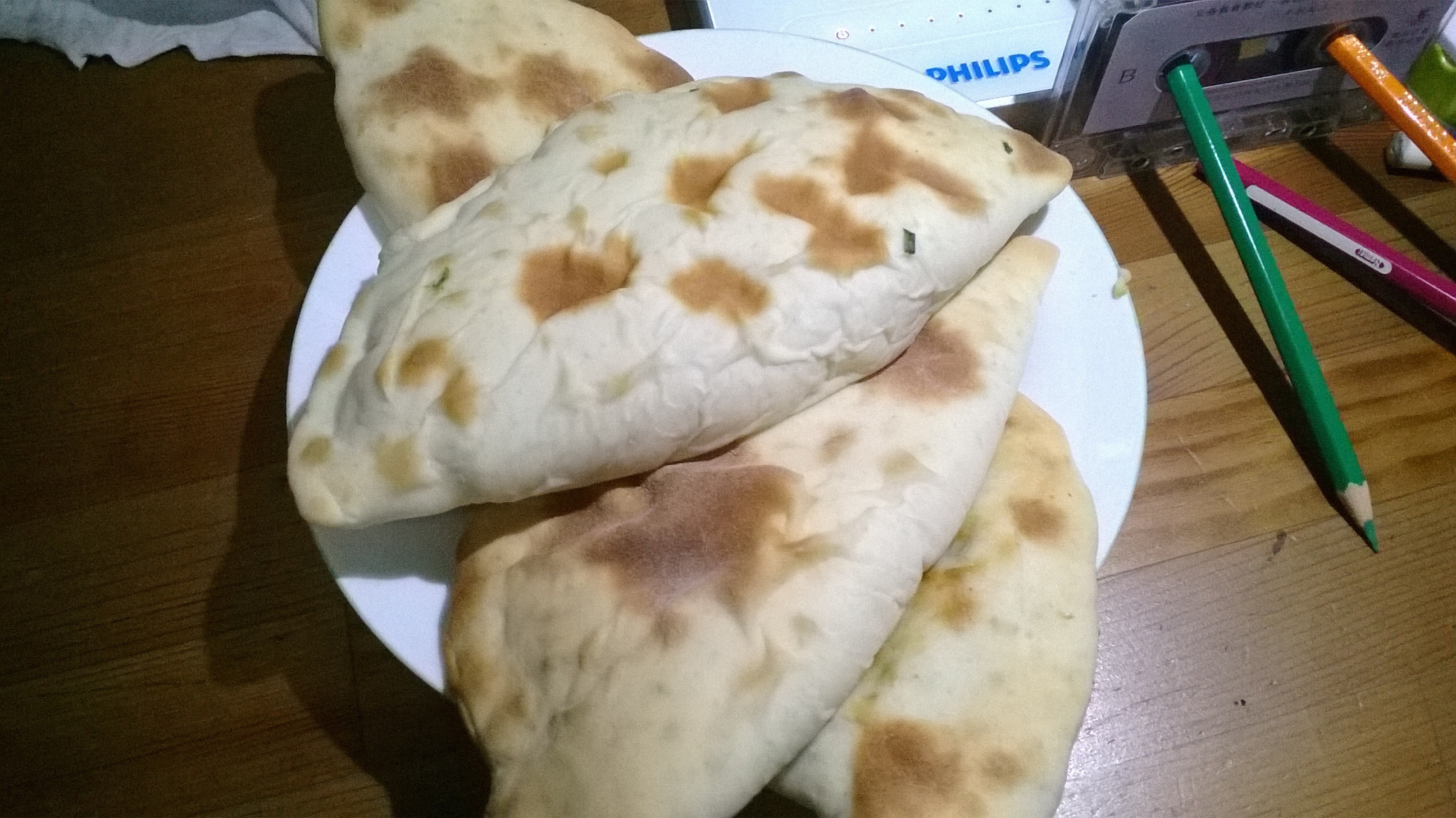 韭菜鸡蛋馅饼