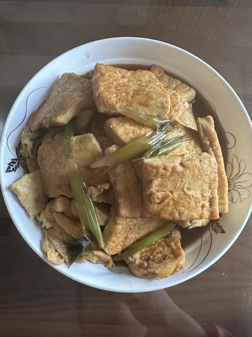 家常葱烧豆腐