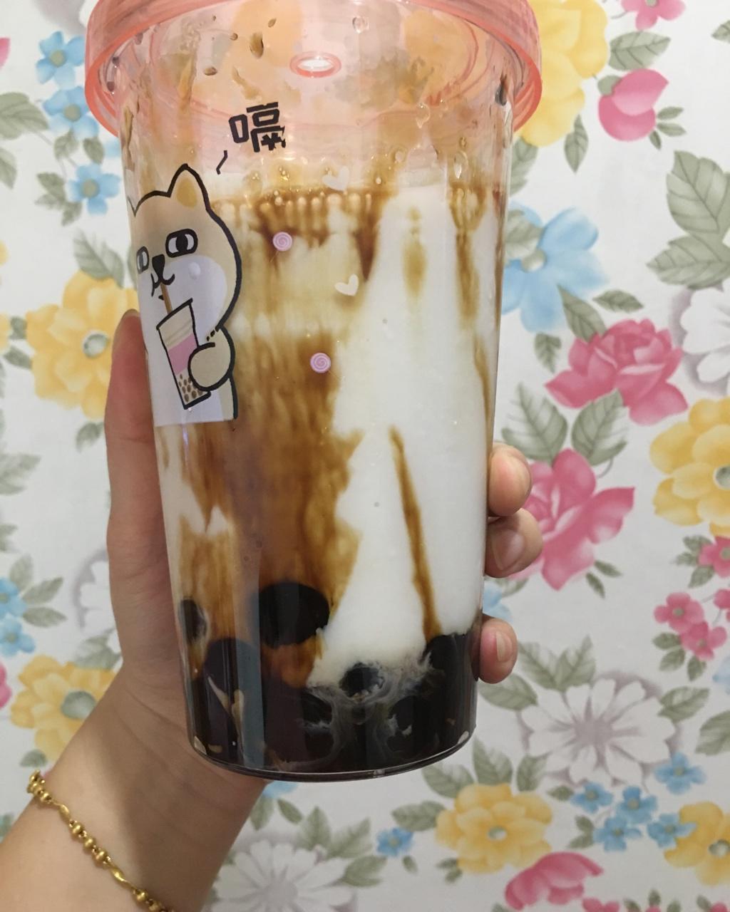 手机用户7420loty做的tinrry黑糖珍珠鲜奶脏脏茶