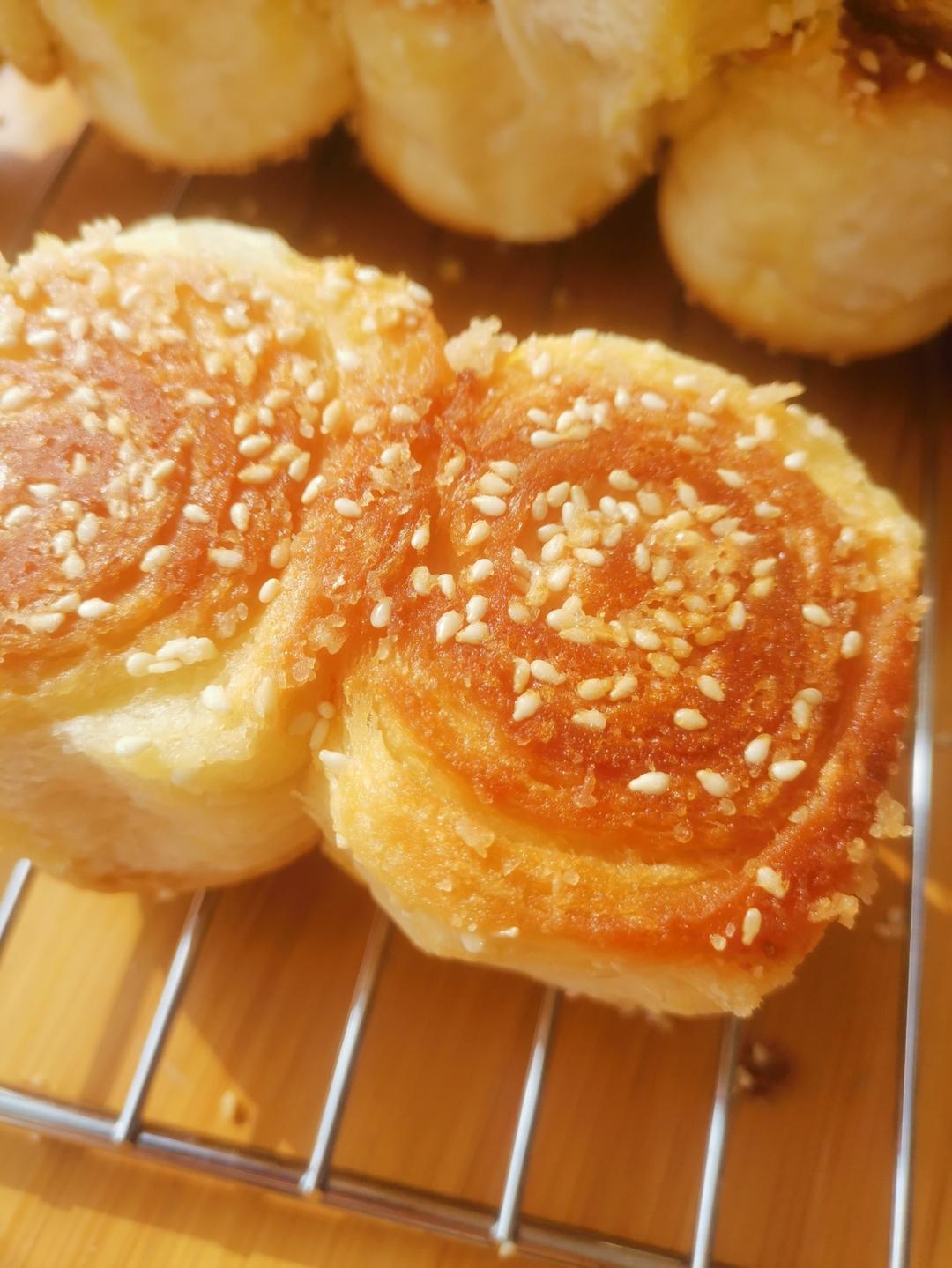 脆底蜂蜜小面包