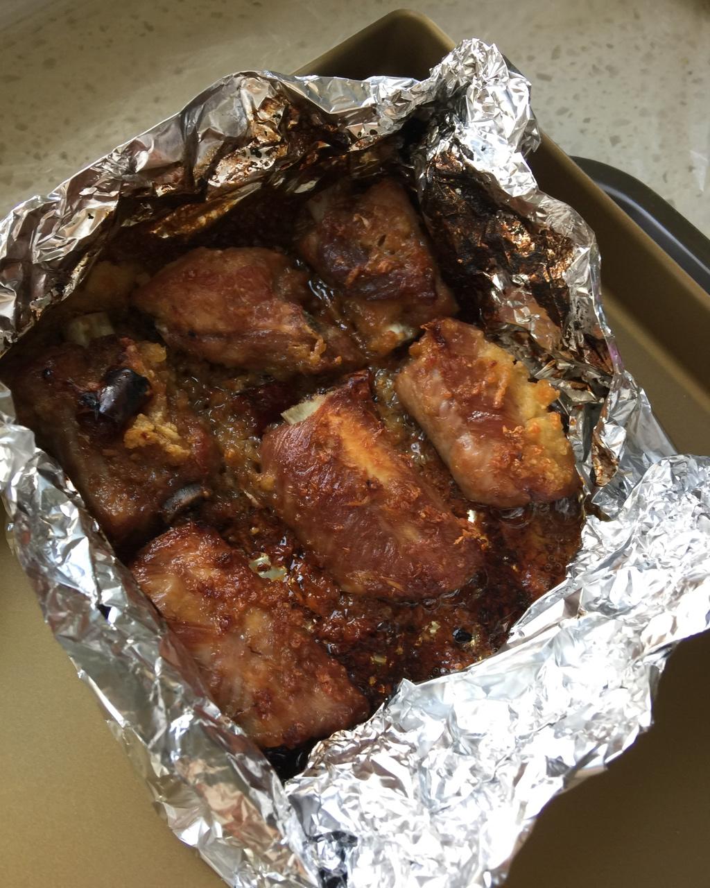 香到骨头里的蒜香排骨（烤箱）