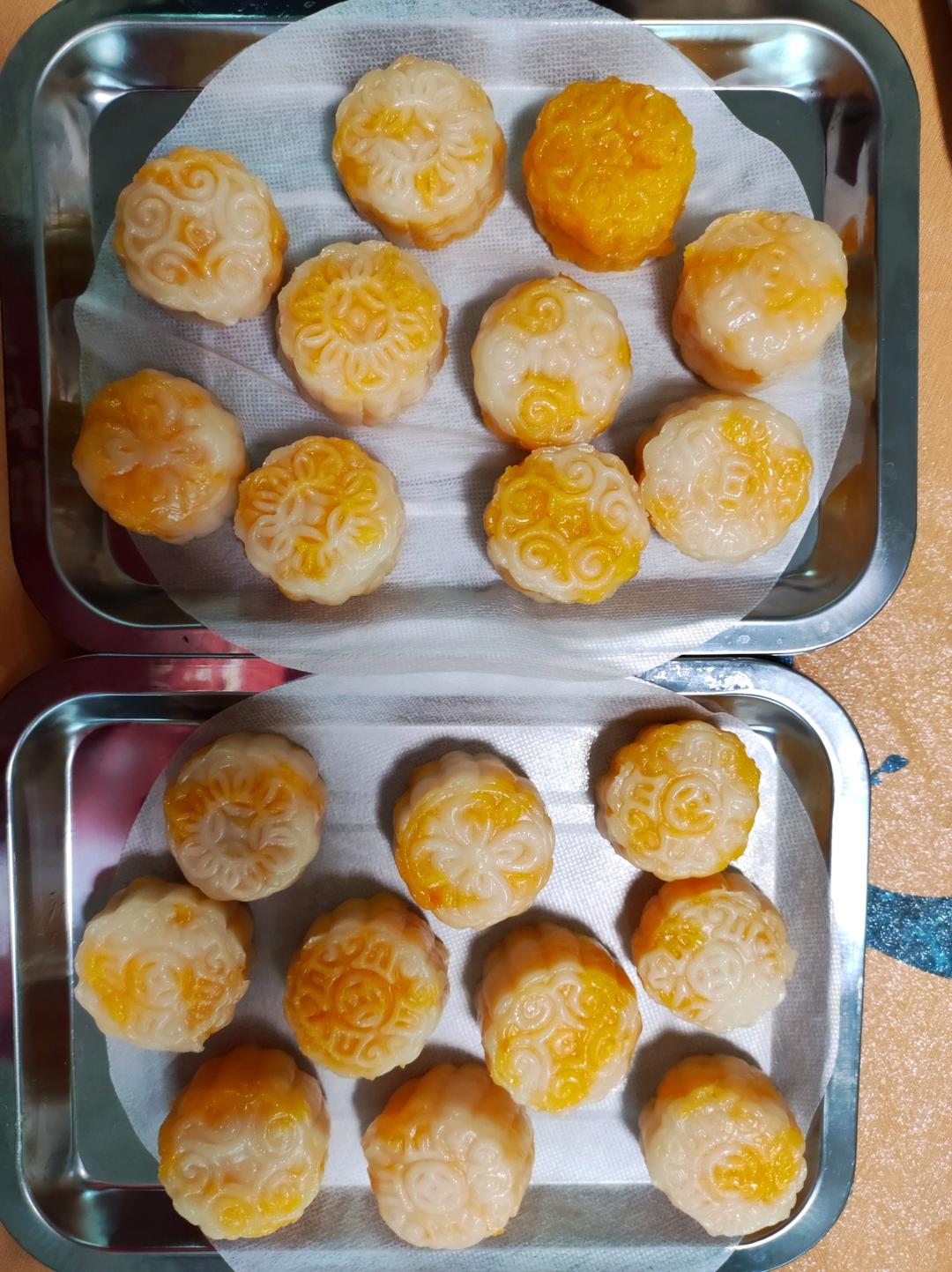 冰皮月饼(奶黄馅)