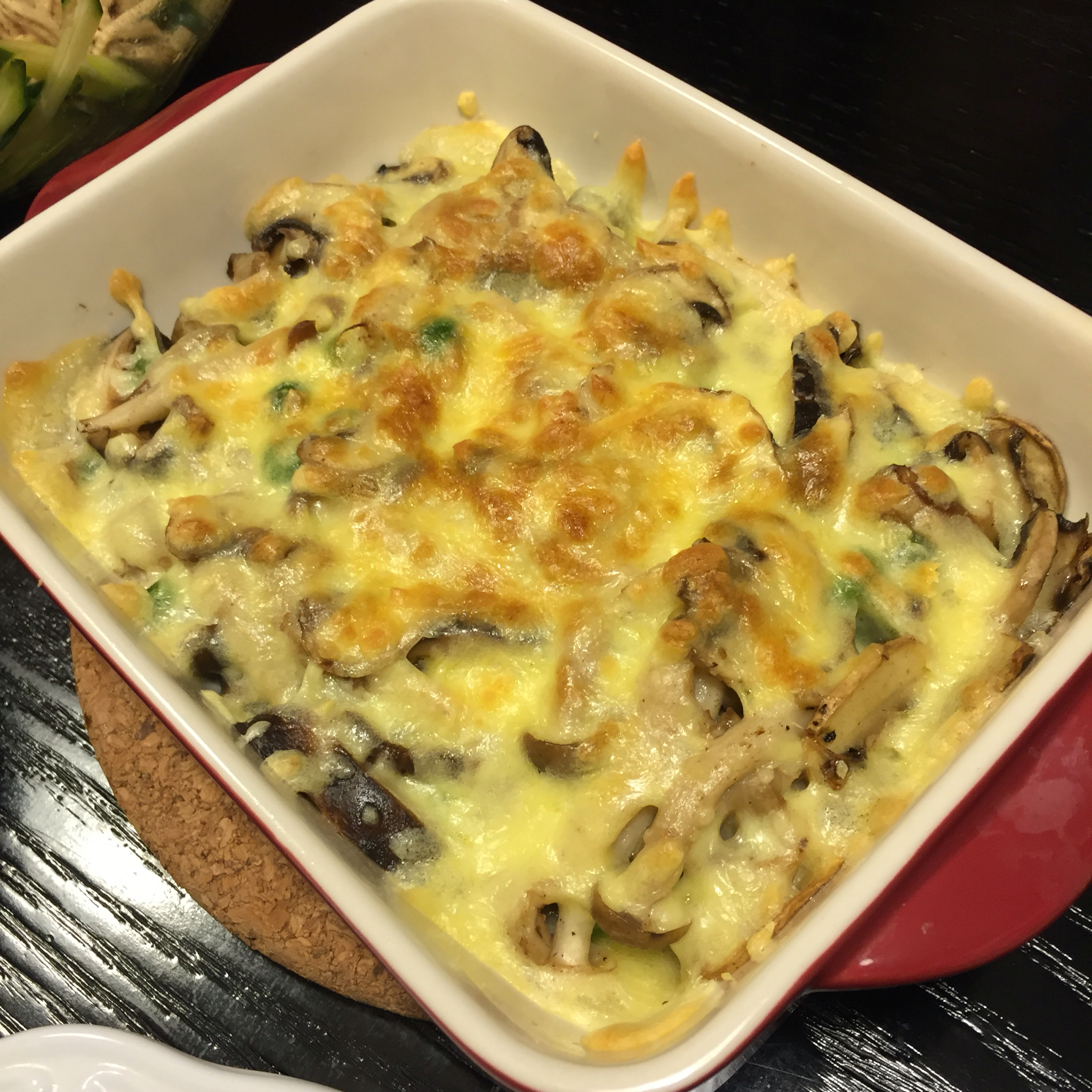 芝士焗奶油蘑菇