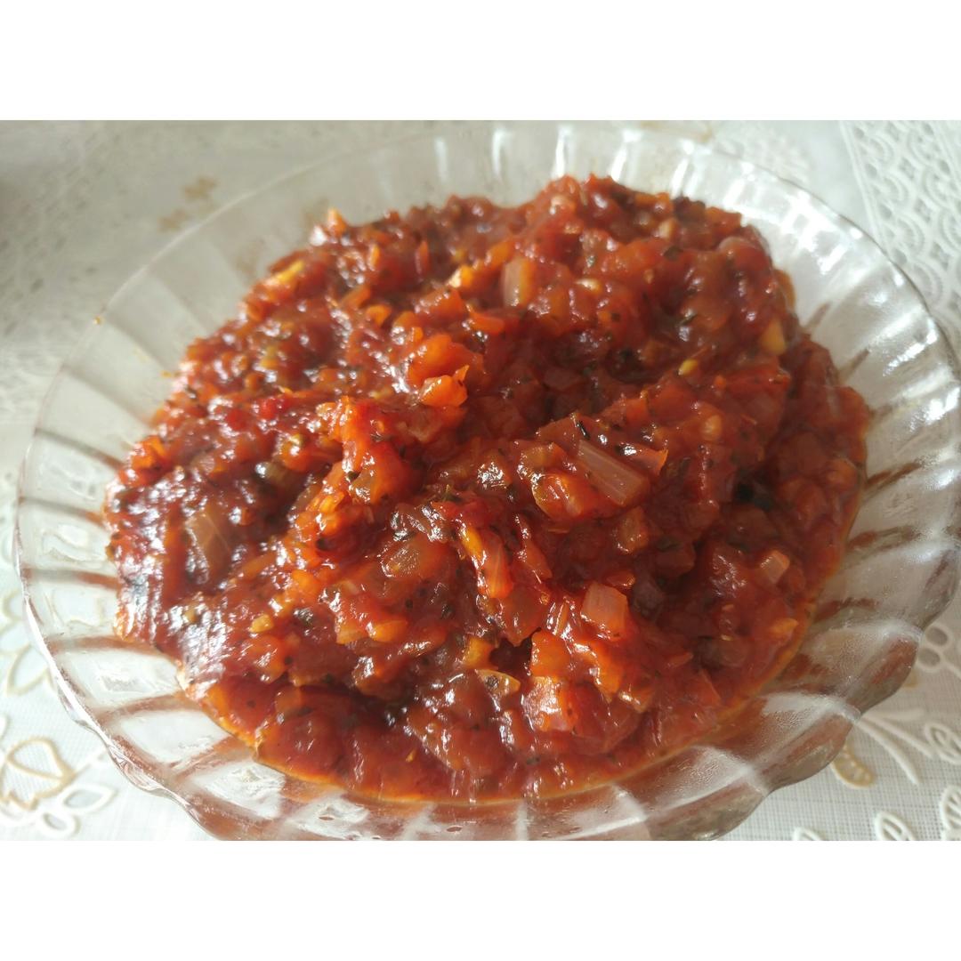 家庭自制pizza酱