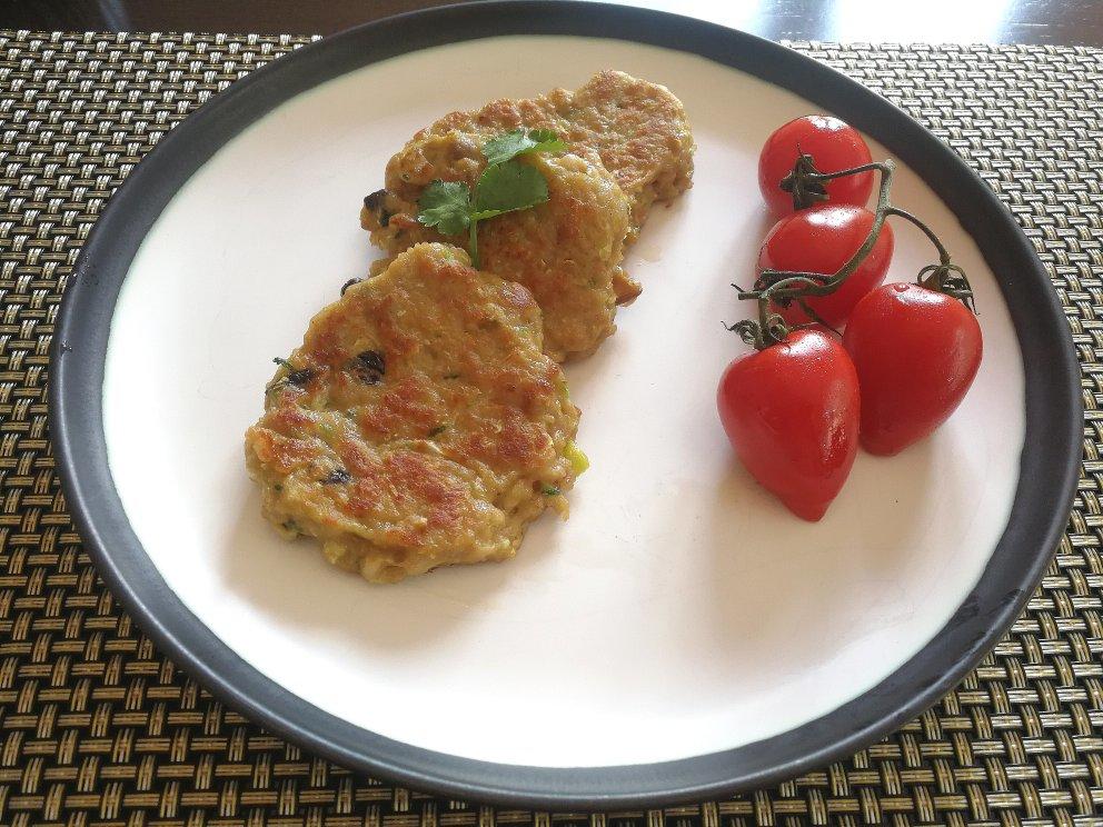 猪肉白菜大葱煎饼