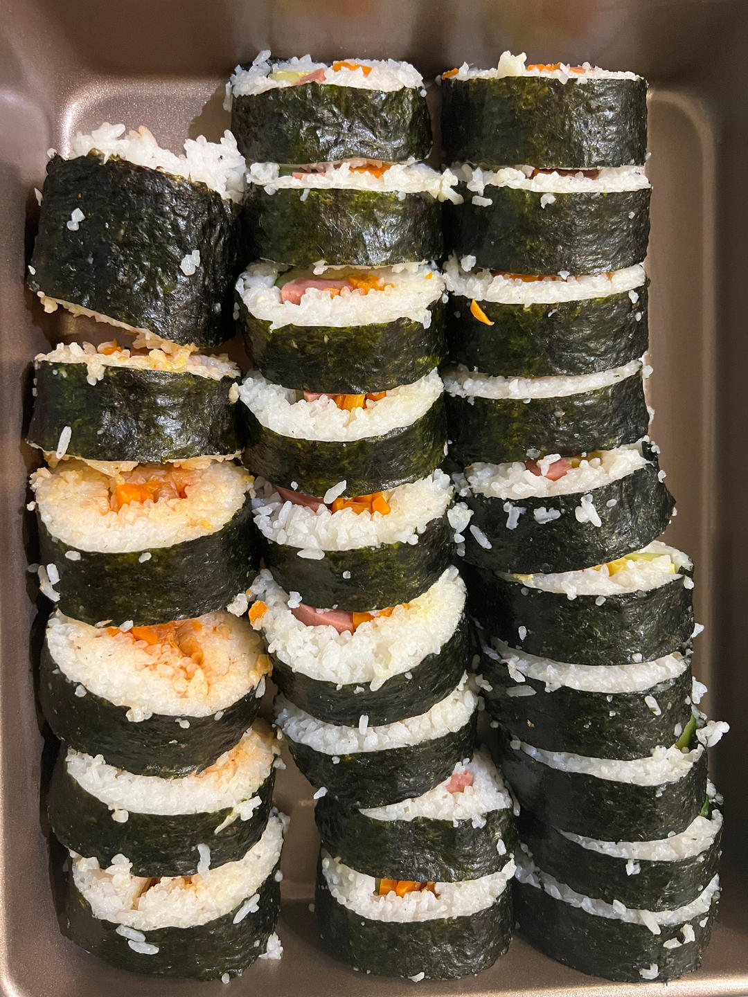 高颜值的紫菜包饭