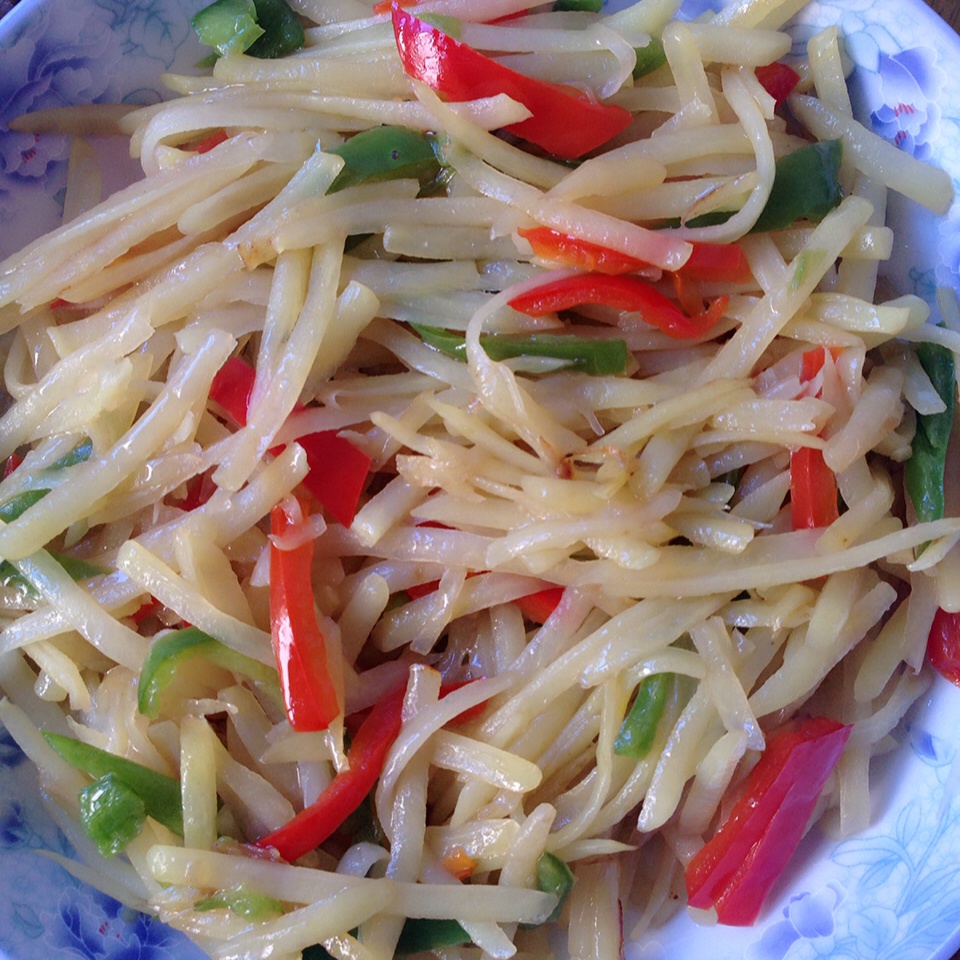 青椒土豆丝