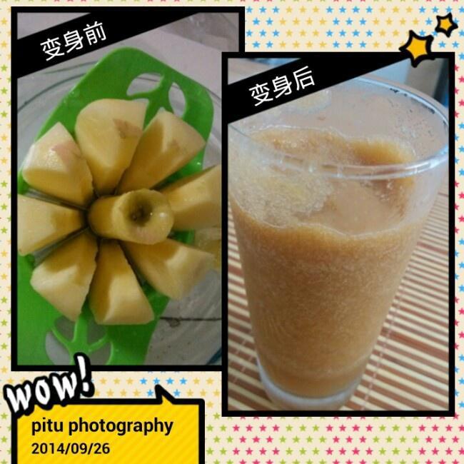 柠檬苹果汁的做法