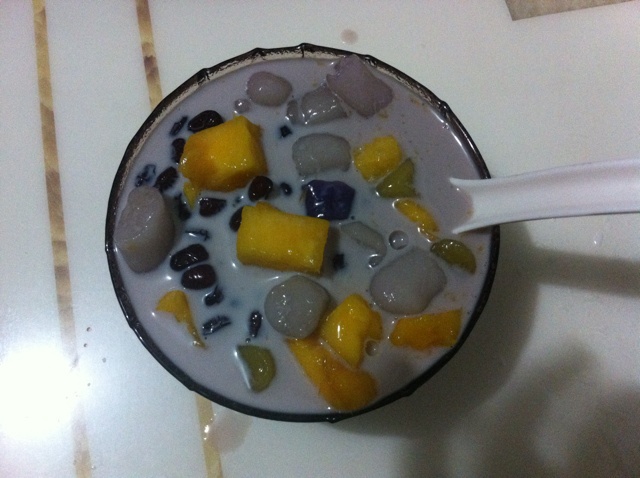 香浓红豆薯芋圆