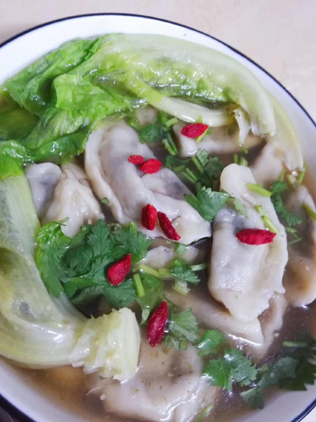 素食︶白菜菌菇饺的做法