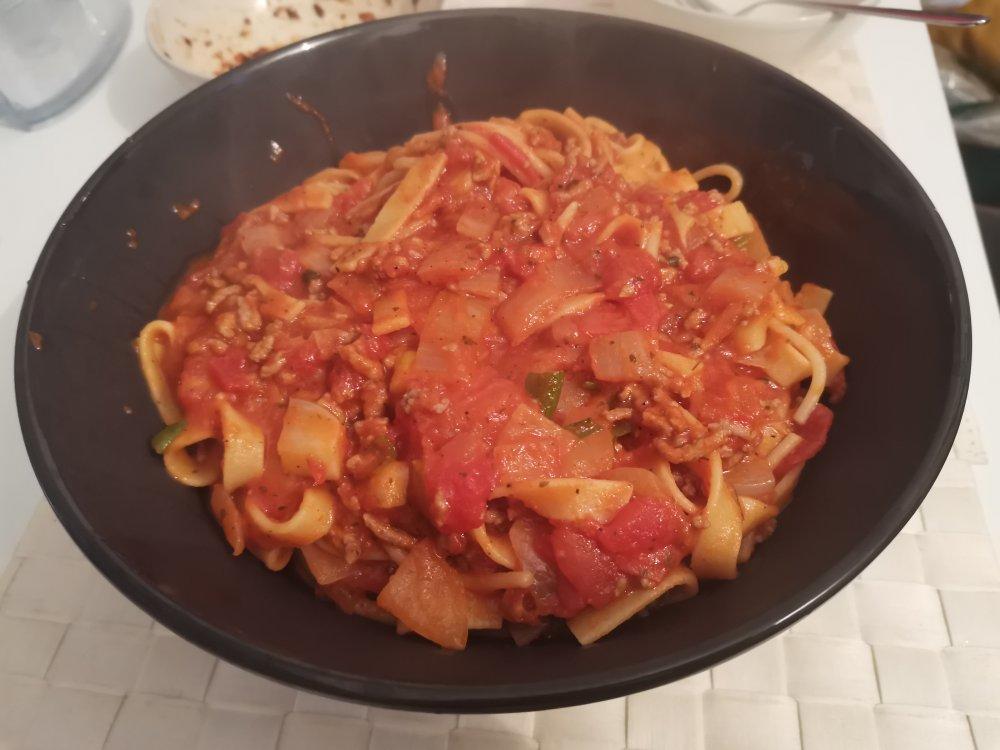 番茄肉酱意面