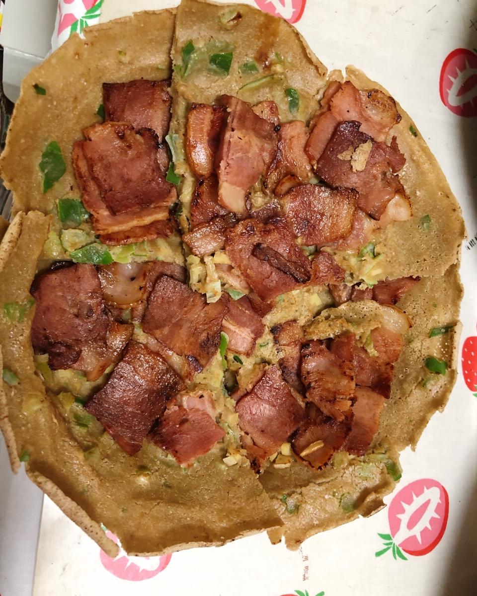 培根煎蛋饼