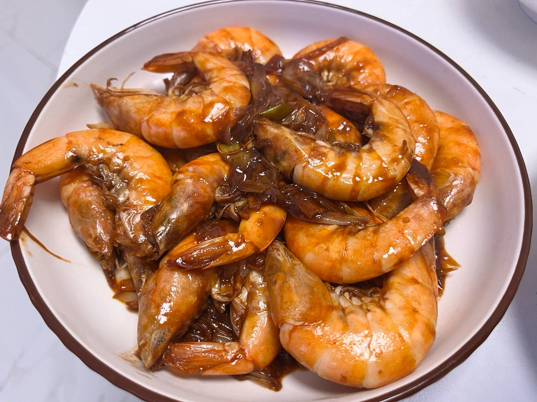 家庭版油焖大虾