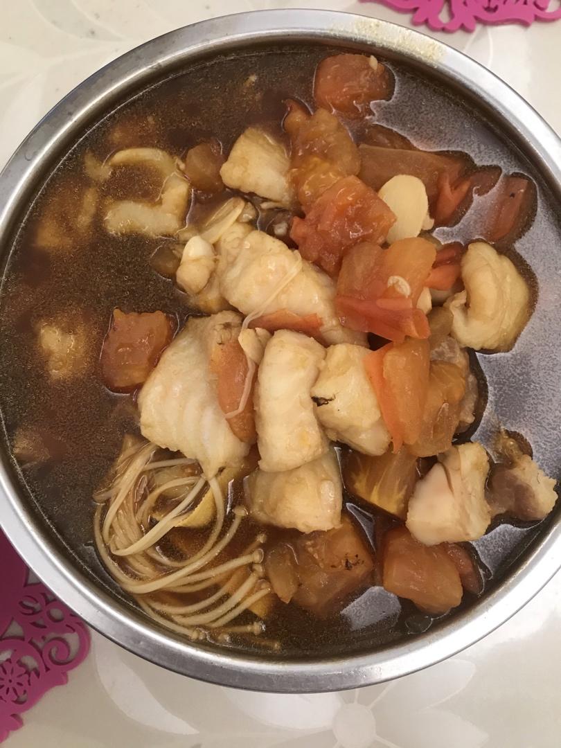 番茄金针菇肥牛