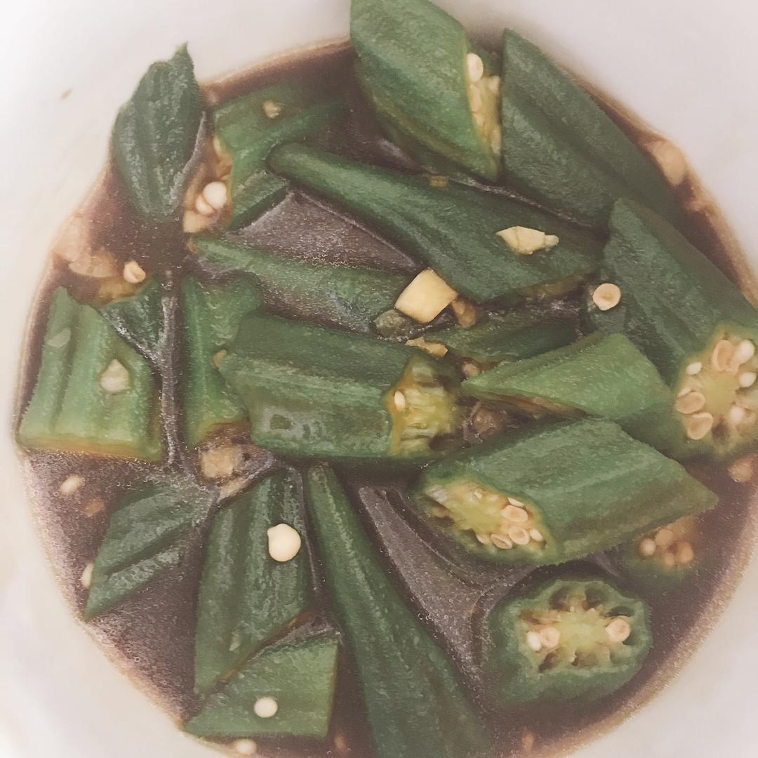 蚝油秋葵