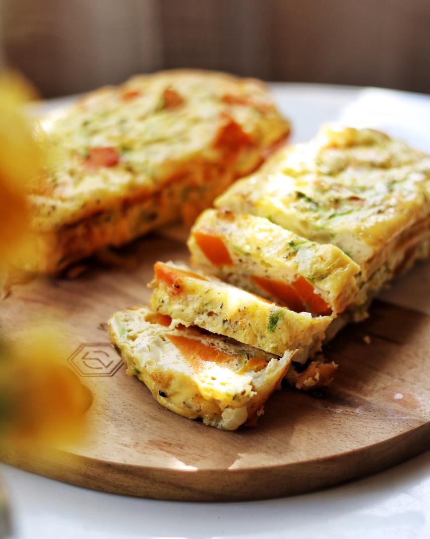 【北鼎烤箱食谱】南瓜西葫芦鸡蛋糕 Pumpkin and Zucchini Loaf