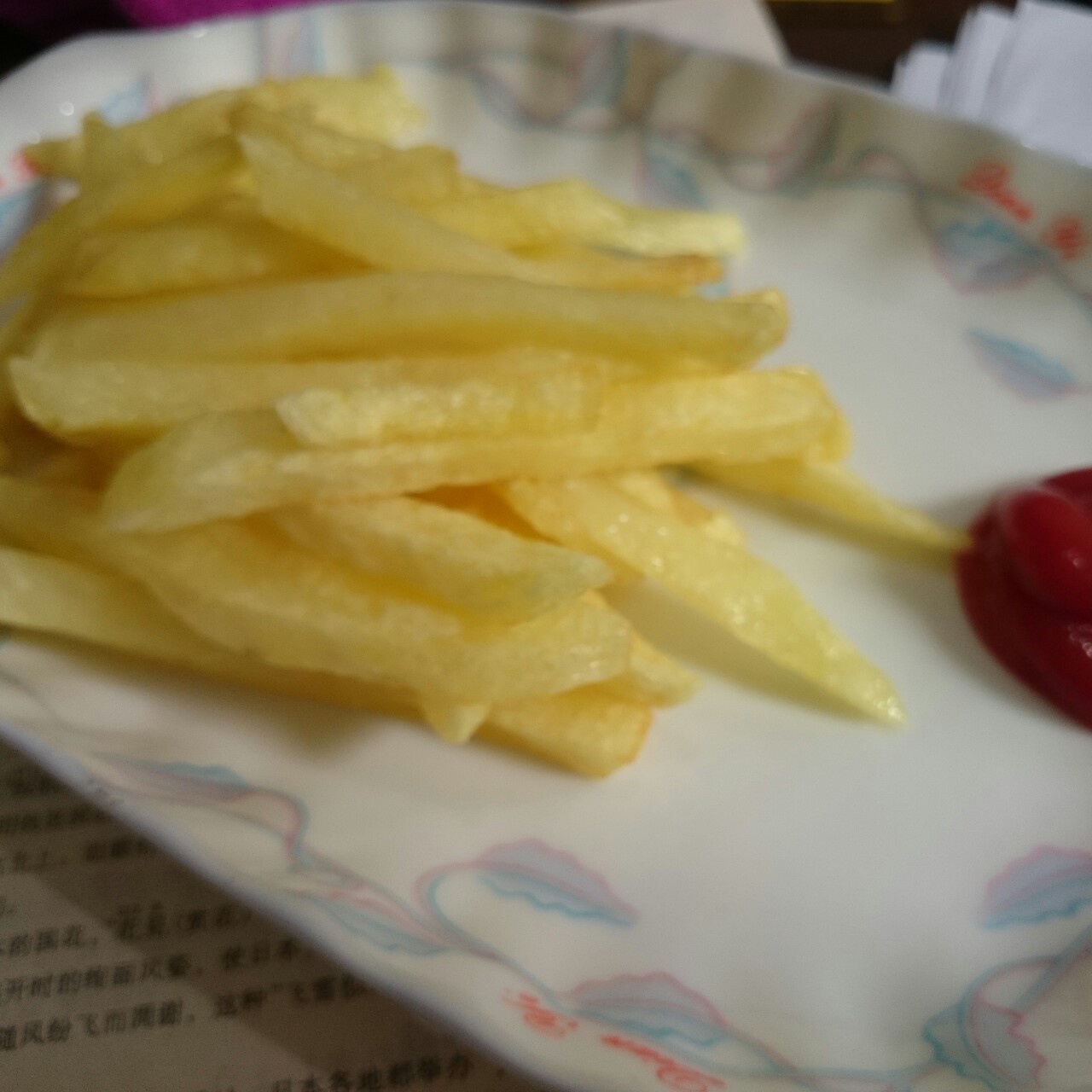 简易炸薯条