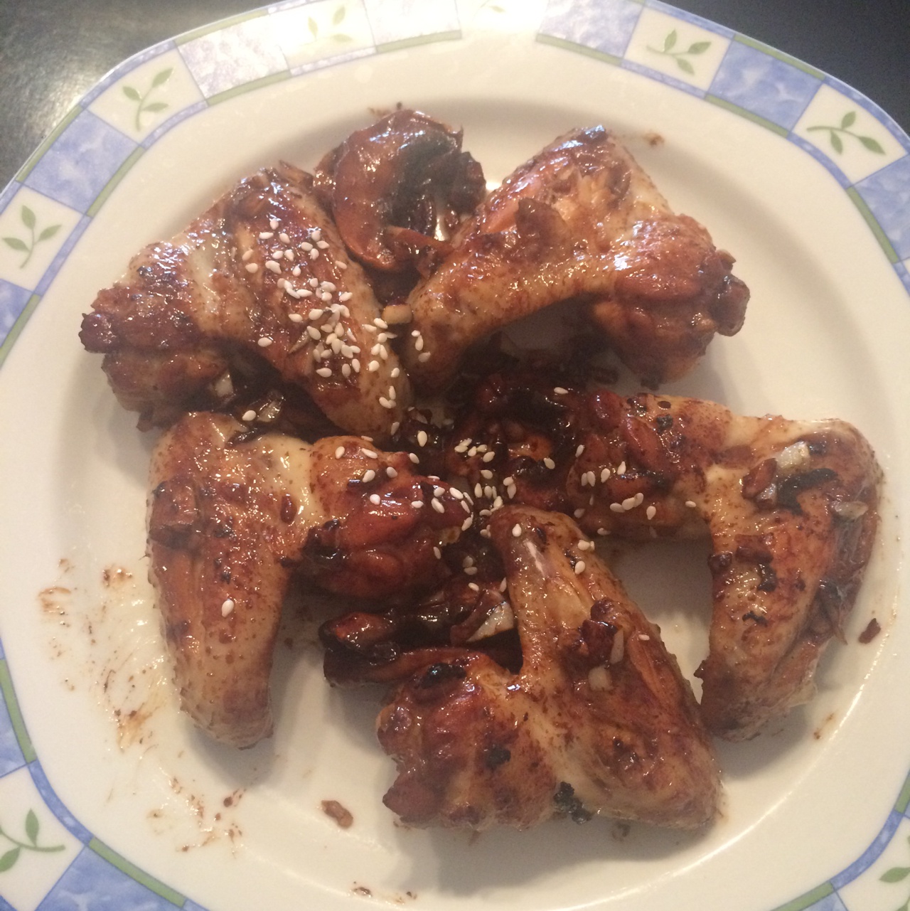 蒜香鸡翅