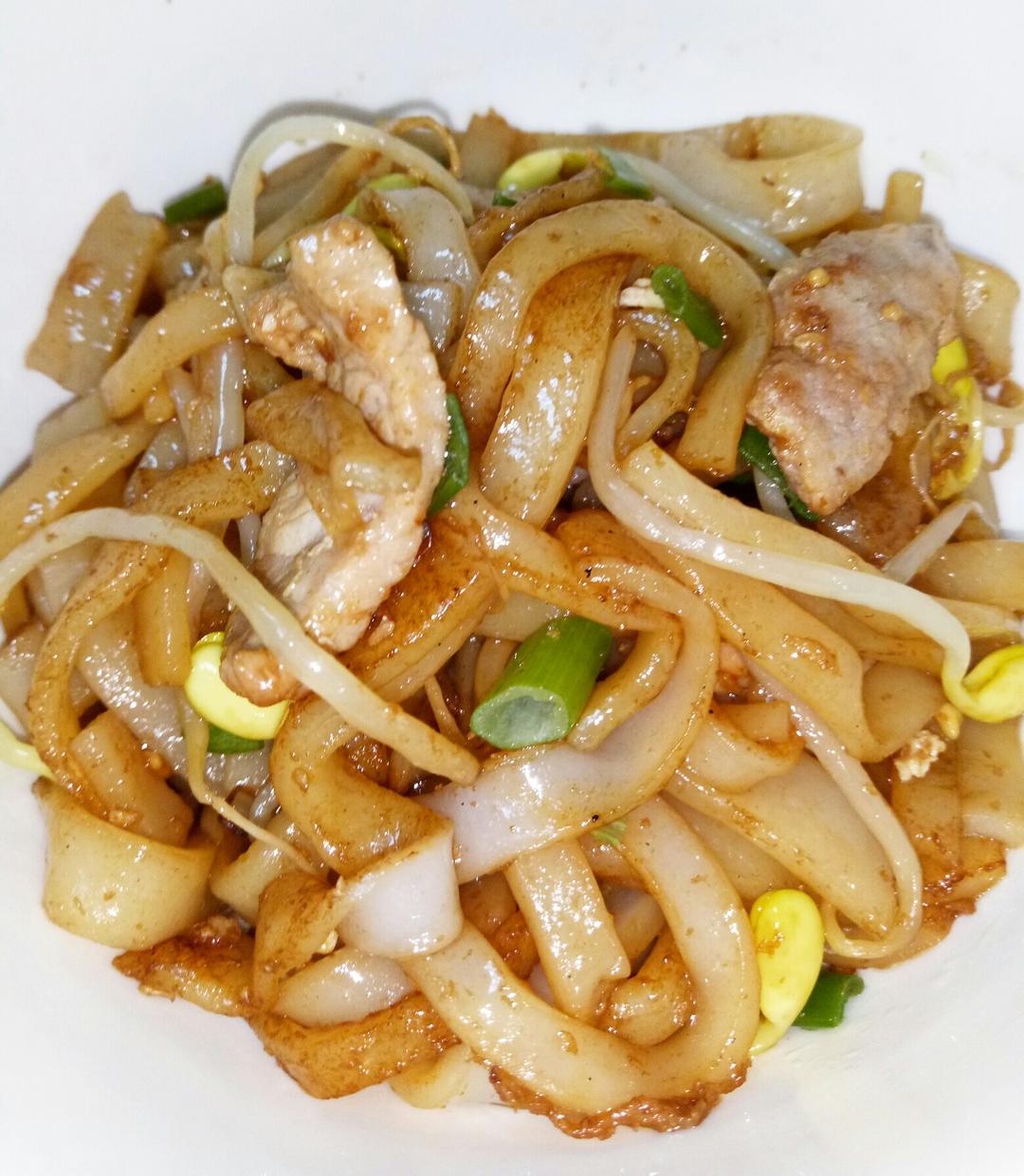 糖不吃阿jo做的炒河粉