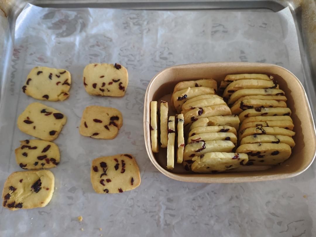 蔓越莓饼干 蔓越莓曲奇