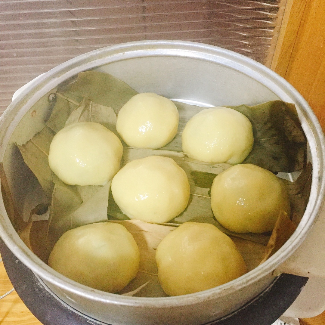 豆沙糯米团