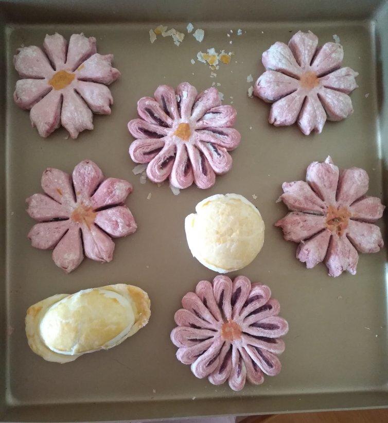 炫风白菜做的花样酥皮点心