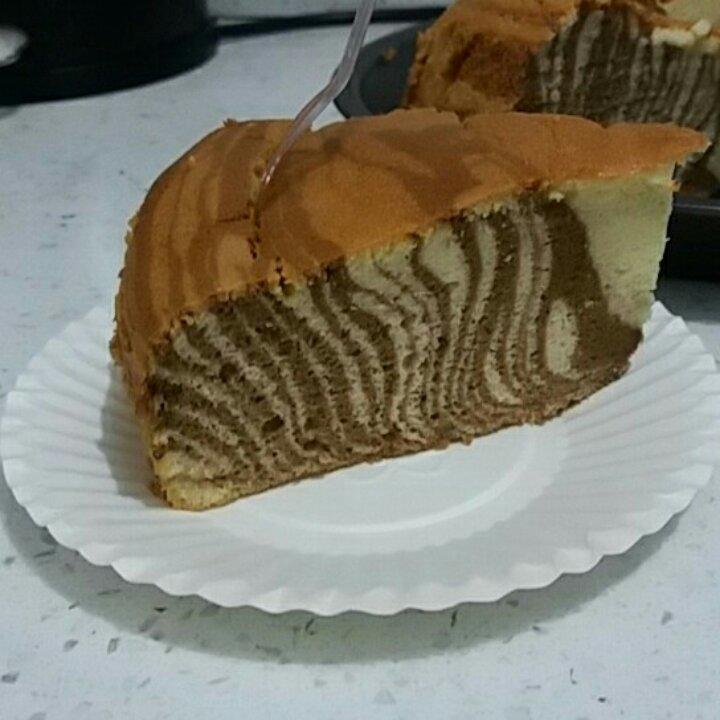 斑马纹酸奶蛋糕