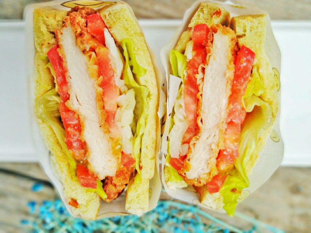 三明治夹一切—大鸡排三明治