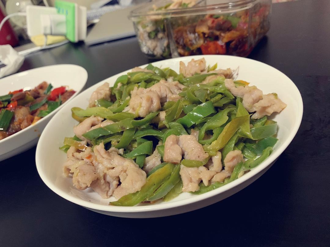 青椒炒肉丝