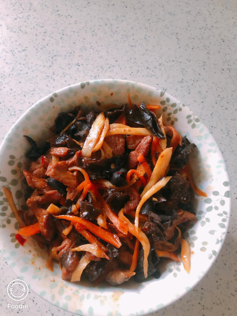 酸甜口鱼香肉丝