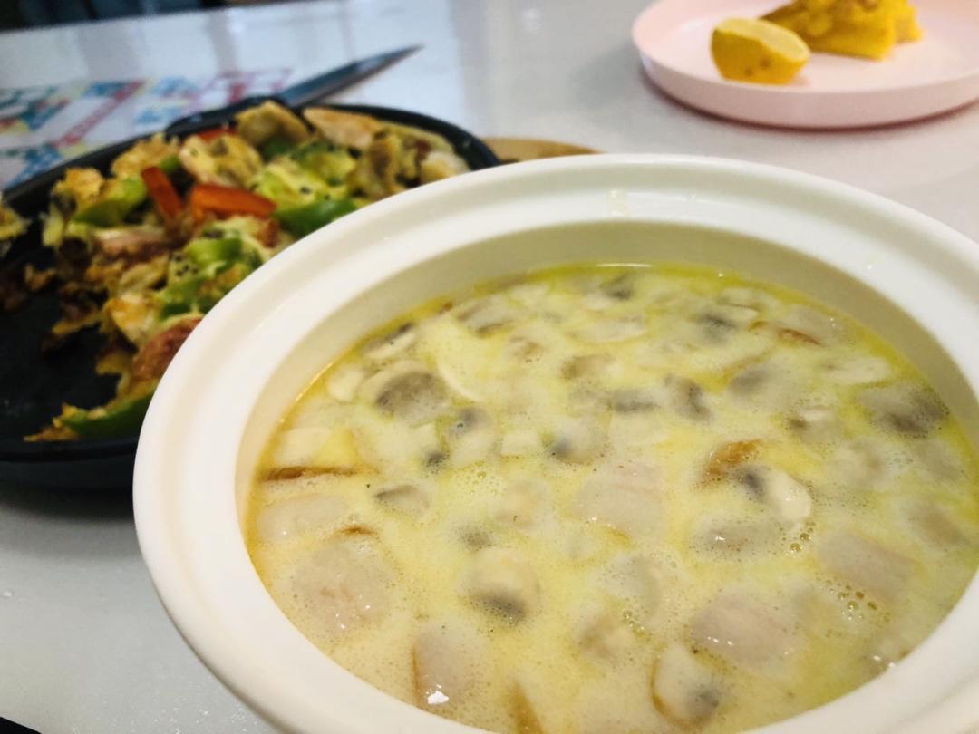 奶油蘑菇汤（完美比例版）