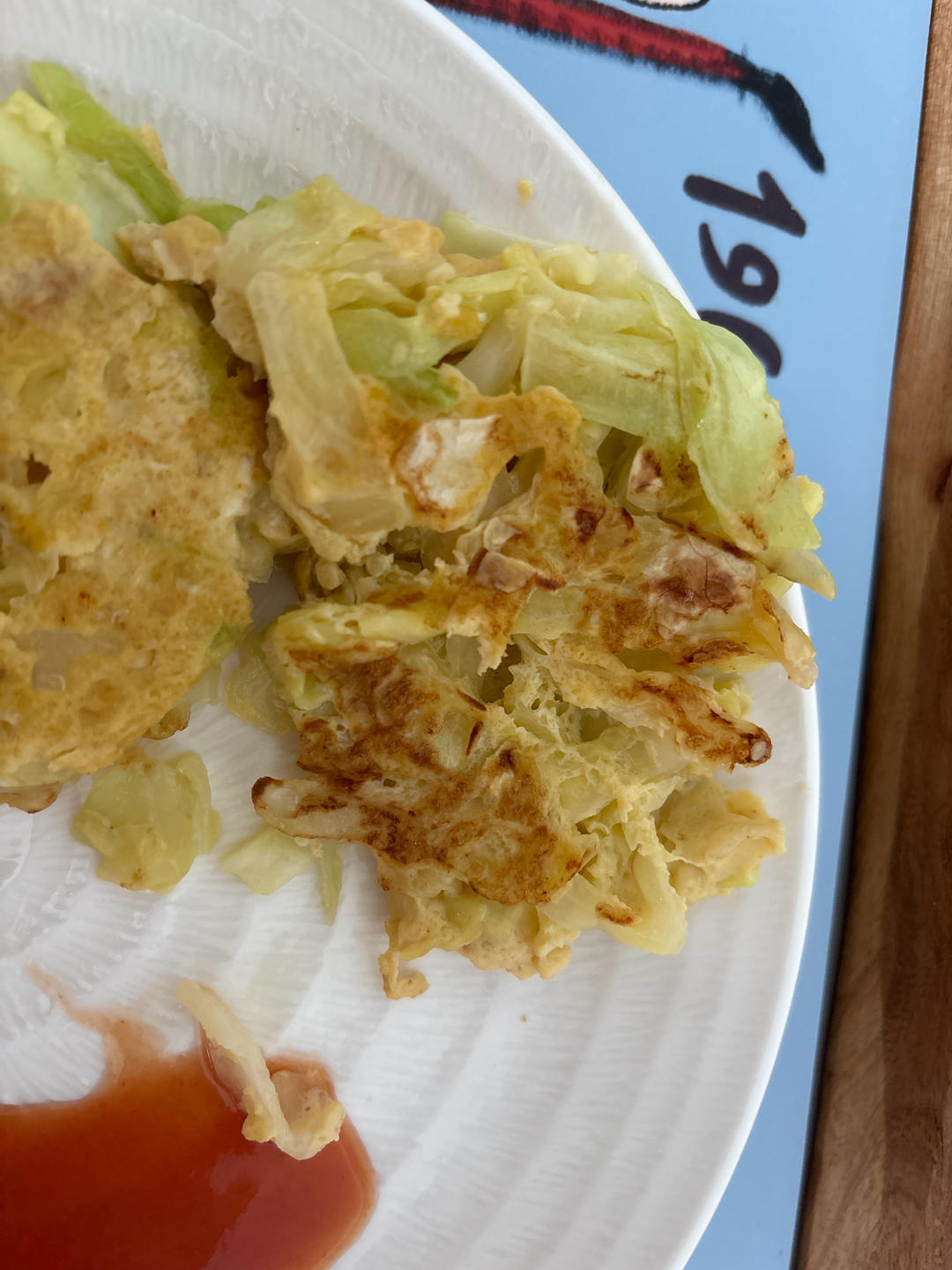 包菜蛋饼也太好吃了吧！！！吃撑才153大卡