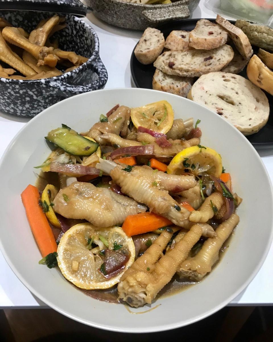 柠檬凤爪--夏日清新菜