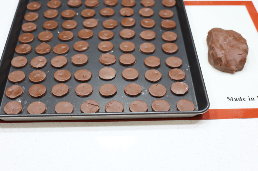 巧克力饼干-巧克力沙布蕾的做法 步骤9