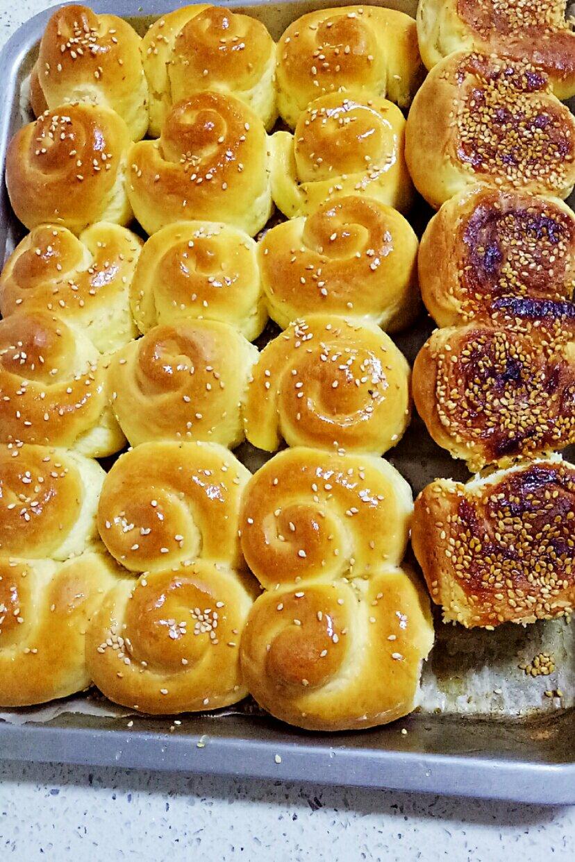 蜂蜜脆底小面包