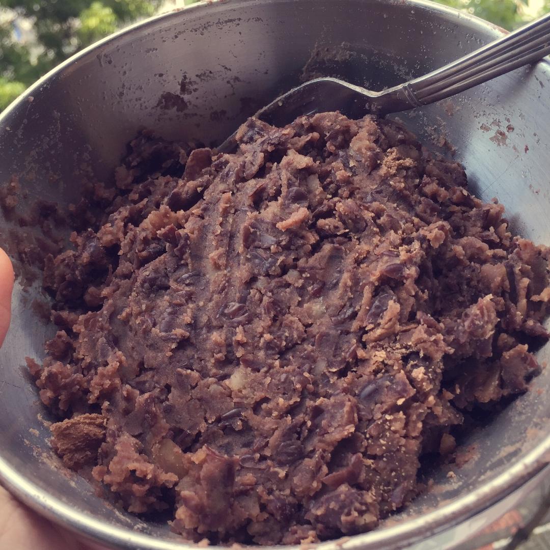 missyzz做的自制豆馅