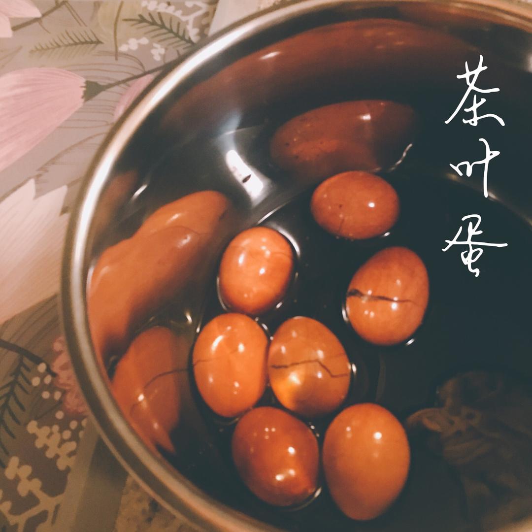 电饭煲煮五香茶叶蛋