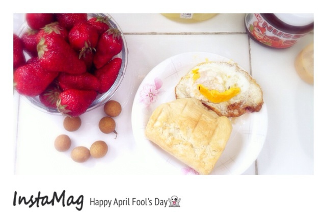 法式吐司煎蛋配香肠