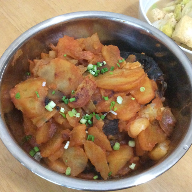 韩式辣酱炒鱿鱼