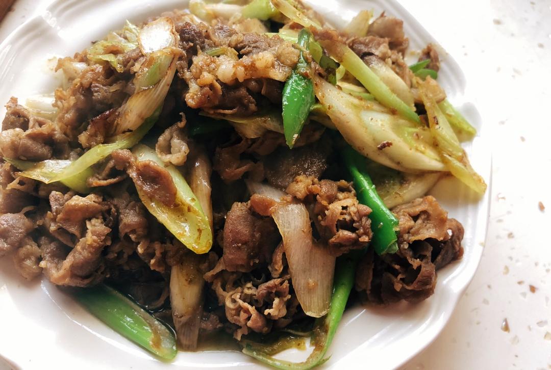 葱爆羊肉