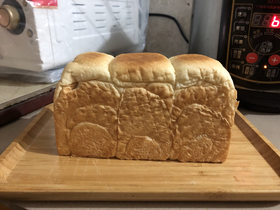 🍞低热量，超级柔软，蓬松，清甜三明治白吐司