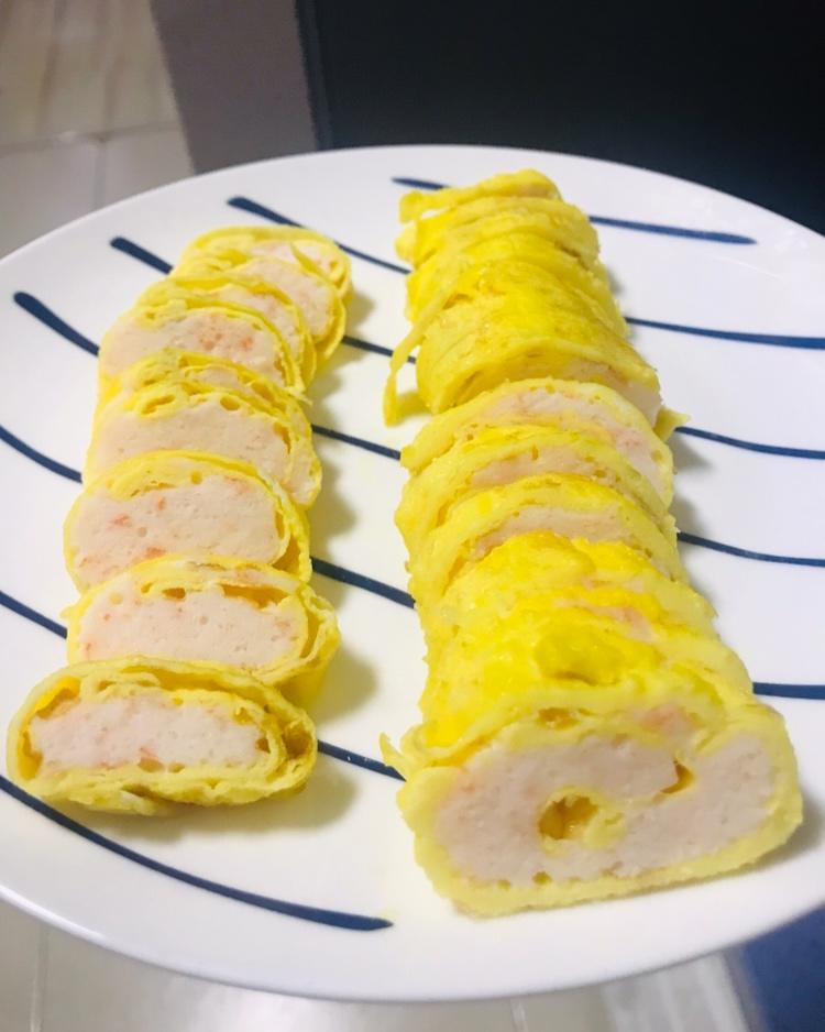 鲜虾蛋卷 宝宝辅食食谱