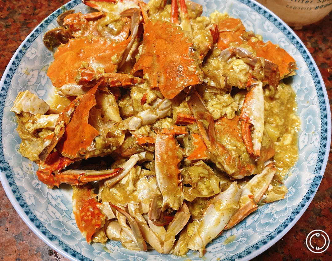 泰式咖喱炒蟹