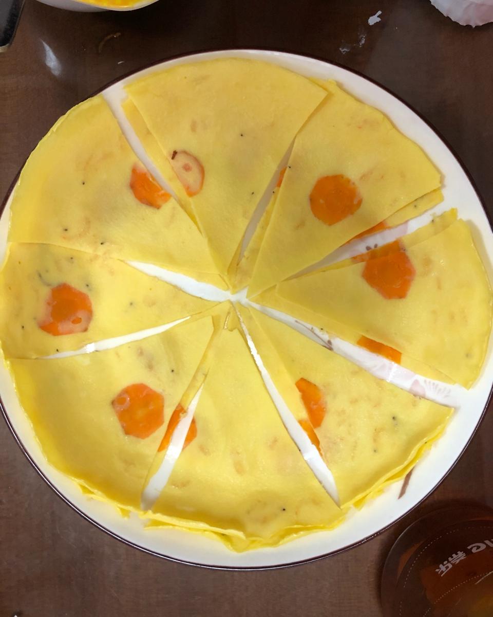 sooyoungxrlk做的宝宝辅食黄瓜千层蛋蛋香浓郁甘甜柔嫩给宝宝当配菜和