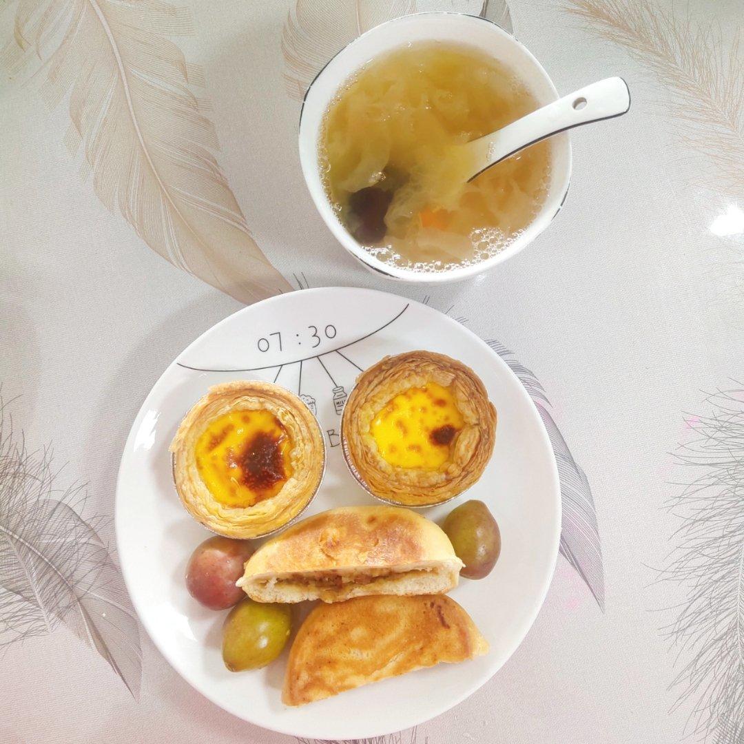 记录小学生营养早餐