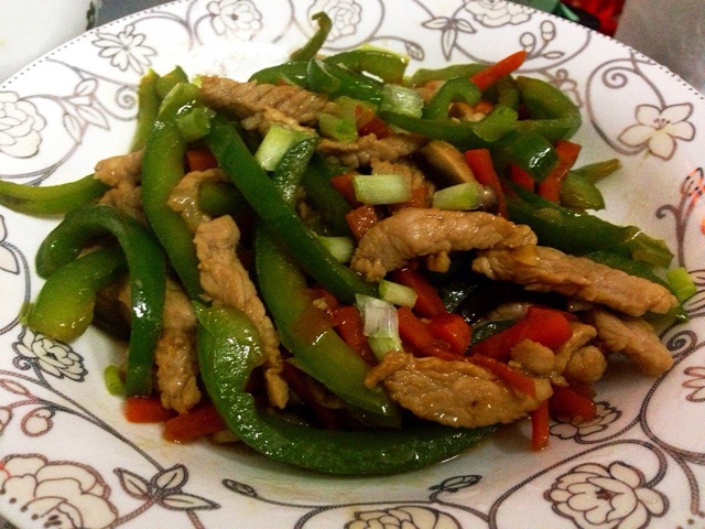 青椒肉丝