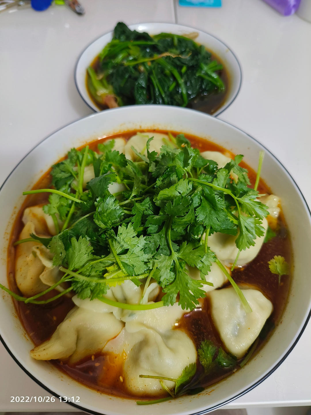 好吃到流泪的香菜猪肉水饺🥟