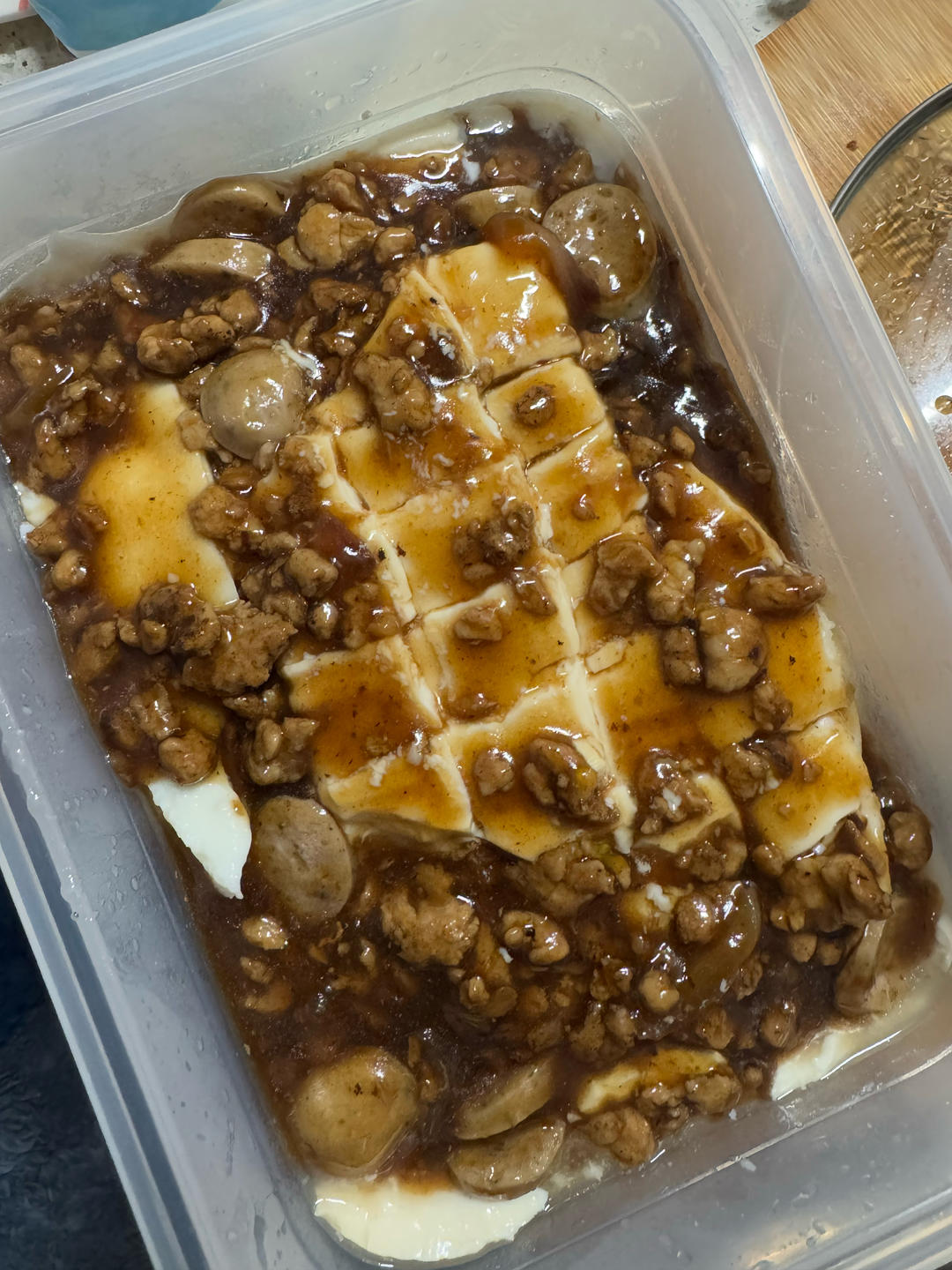 好吃到哭泣的米饭杀手肉沫鸡蛋蒸豆腐
