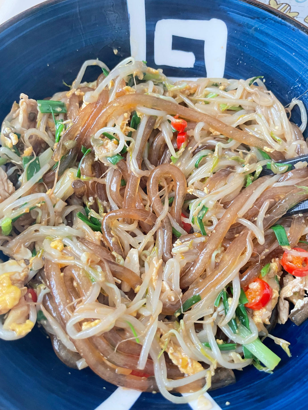 炒合菜～经典的拌饭菜，真的太香了